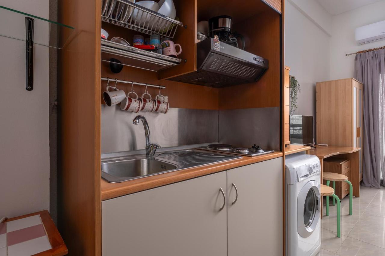 Kosmos Service Apartment Beautiful Studio 1 With Additional Cost Parking Saloniki Zewnętrze zdjęcie
